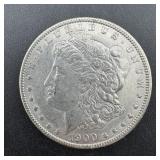 1900 Morgan Silver Dollar - Sharp Coin!