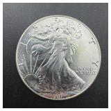 1987 $1 American Silver Eagle, One Ounce Fine Silv