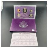 1986-S US Proof 5 coin set in acrylic case