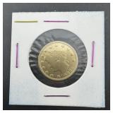 Racketeer Nickel 1883 Liberty Head V Nickel Racket