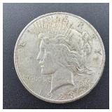 1923-S Peace Dollar - 90% Silver