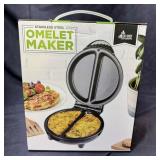 Eco+chef Stainless Steel Omelet Maker With In