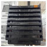 Stackable Storage Bins ï¿½ Lot Of (8). Approx. (11'