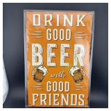 8ï¿½12' Tin Sign ï¿½ Funny Beer Sign