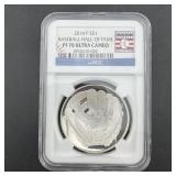 RARE 2014-P Baseball Hall of Fame Proof Silver Dol