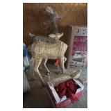 3-Piece Outdoor Deer Decoration ï¿½ Includes Extra P