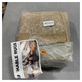 Washable Rug ï¿½ New. Approx. 5' X 7' (size Unverifi