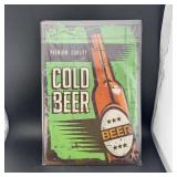 8ï¿½12' Tin Sign ï¿½ Premium Quality Cold Beer