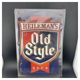 8ï¿½12' Tin Sign ï¿½ Heilemanï¿½s Old Style Beer
