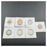 Mixed Lot Of Canadian Foreign Coins ï¿½ Various Date