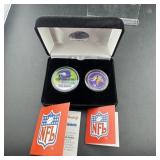 Minnesota Vikings Officially Licensed Nfl 2-coin U