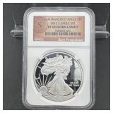 2012-S NGC PF69 Ultra Cameo Proof American Silver