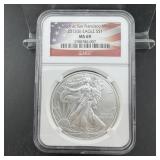 2013 NGC SMS69 American Silver Eagle $1 Coin ï¿½ 1 o