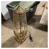 Glass Table Lamp ï¿½ Etched/embossed Glass Lamp, App