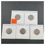 Lot of Indian Head Cent Pennies ï¿½ Includes 1863, 1