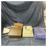 Vintage BOHN CONTEX Calculator with Case