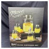 Mason 5-piece Drink Dispenser Set