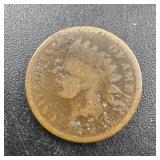1875 Indian Head Cent Penny