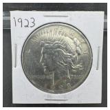 1923 Peace Silver Dollar