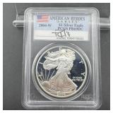 2004-W PCGS PR69 DCAM Proof American Silver Eagle
