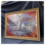Philadelphia Mint U.s. Commemorative Gallery Frame
