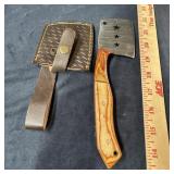 Mini Hatchet ï¿½ Full Tang Damascus Steel Blade appr