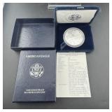1998-P Proof American Silver Eagle $1 Coin ï¿½ 1 oz