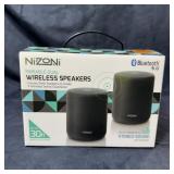 New Nizoni Portable Dual Wireless Speakers ï¿½ Bluet