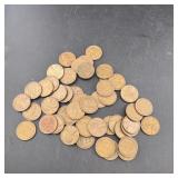 Assortment of Wheat Cent Pennies