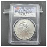 2004 PCGS MS69 American Silver Eagle $1 Coin ï¿½ 1 o