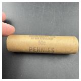 $.50 San Francisco mint penny roll with Indian Hea