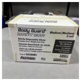 Case Of (1,000) Disposable Nitrile Gloves ï¿½ Medium