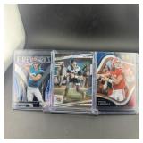 Lot Of (3) Trevor Lawrence Football Cards Includin