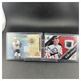 Two Authentic Hockey Patch Cards