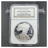 1989-S NGC PF69 Ultra Cameo Proof American Silver