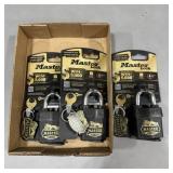 Master Lock Padlocks ï¿½ Lot Of (3) New Locks, Each