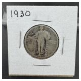 1930 Standing Liberty Silver Quarter