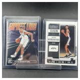 Lot Of (2) Victor Wembanyama Rookie Basketball Car