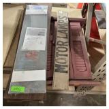 Assorted Wall Items Lot ï¿½ Includes Wall Mount Shel