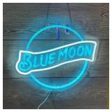 Blue Moon Beer Led Lighted Sign ï¿½ Tested & Working