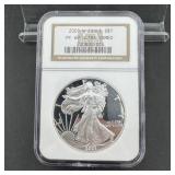 2001-W NGC PF69 Ultra Cameo Proof American Silver