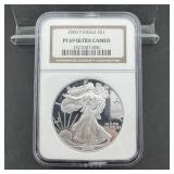 2000-P NGC PF69 Ultra Cameo Proof American Silver