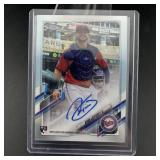 Topps Chrome Ryan Jeffers Rookie Autograph Authent
