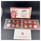 2004 Us Mint Silver Proof Set