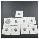 Assortment Of Ruby Quartz Stones In Flips