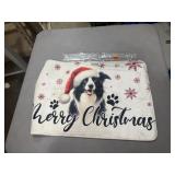 Merry Christmas Dog Print Doormats ï¿½ Ne