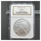 2006 NGC MS69 American Silver Eagle $1 Coin ï¿½ 1 oz