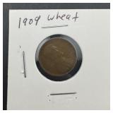 1909 Wheat Cent Penny