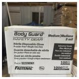 Case Of (1000) Medium Disposable Nitrile