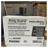 Case Of (1000) Medium Disposable Nitrile